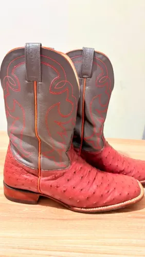 Bota texana Jácomo avestruz 