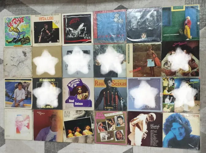 Discos de vinil nacionais - ROCK - MPB - REGGAE - A partir de R$ 30,00