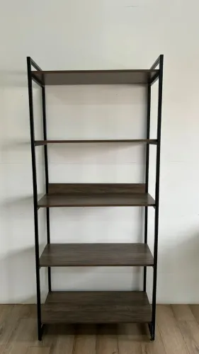 Estante Industrial Office 05 Prateleiras Estilo Industrial 187x60cm