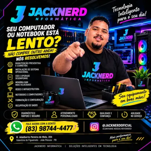 Manutenção de Computadores e Notebooks | Formatação, SSD e Upgrade