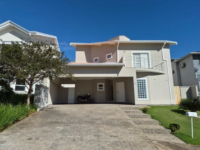 CASA PARA LOCAÇÃO | COND. RESEDÁS CAMPINAS | 4 SUÍTES | PISCINA | AR CONDICIONADO