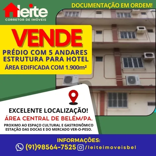 Hotel para venda em Belém PA 