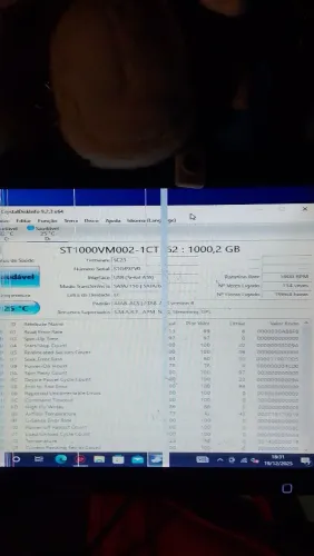 Hd 1 tera 3.5de Pc seagate pouco uso