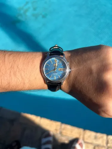 Orient 3 Estrelas Azul