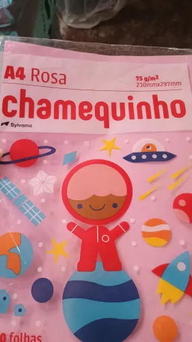 Papel ofício colorido