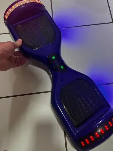 Hoverboard elétrico azul