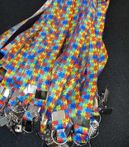 Cordão de Identificação Quebra Cabeça Autismo