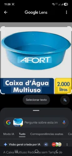 Vendo caixa da agua / piscina