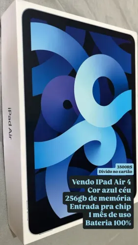 iPad Air 4 256gb chip + Wi-Fi