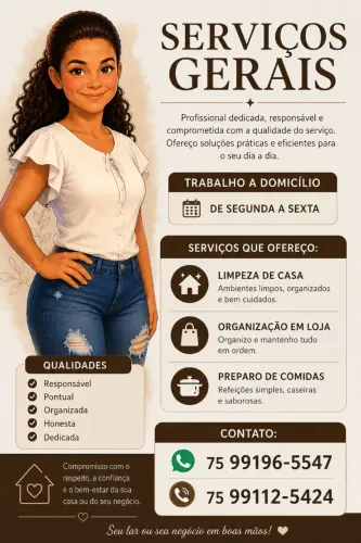 Trabalho de serviços gerais