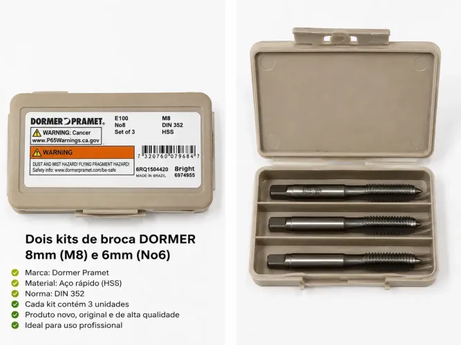 Ferramenta Broca dorme 