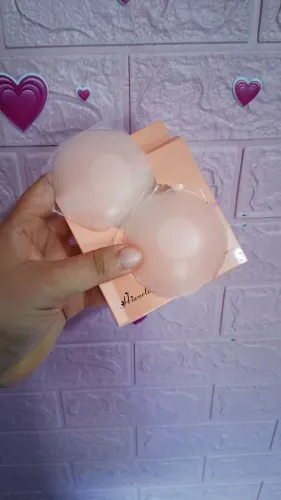 Protetor de mamilo adesivo 1 par em silicone 