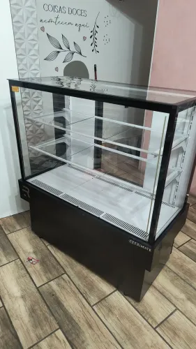 Balcão refrigerado ar forçado confeitaria