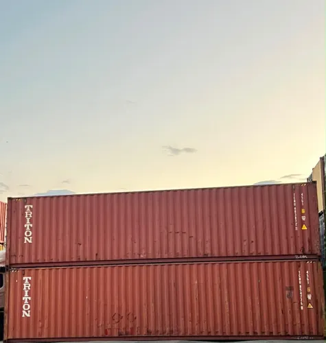 Container em terminal