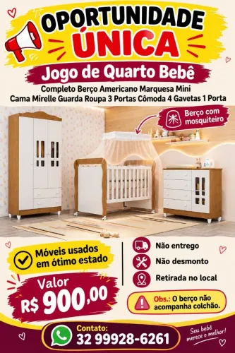 Jogo de quarto bebê