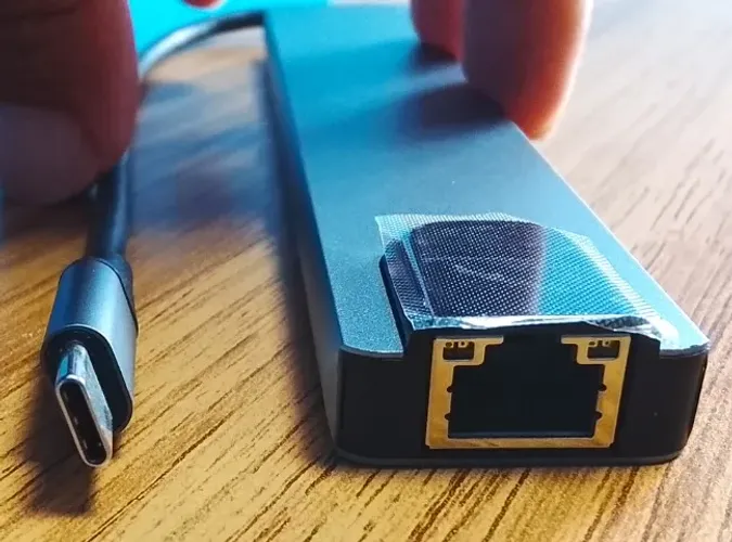HUB USB HDMI e RJ45 - TIPO C