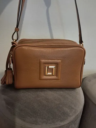 Bolsa em couro Luz da lua 