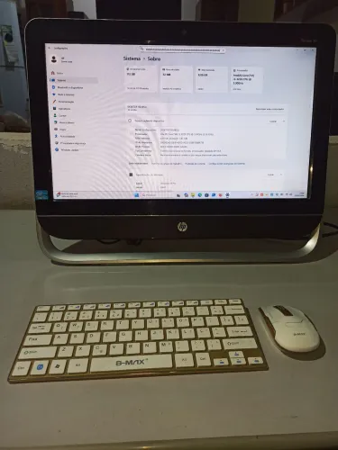 computador AIO HP I3,8GbRAM,ssd128