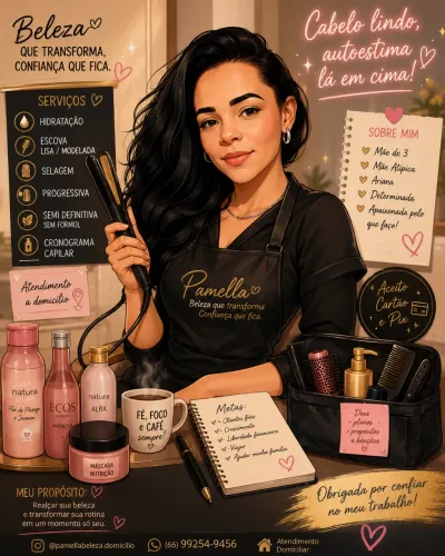 Cabeleireira em Domicílio