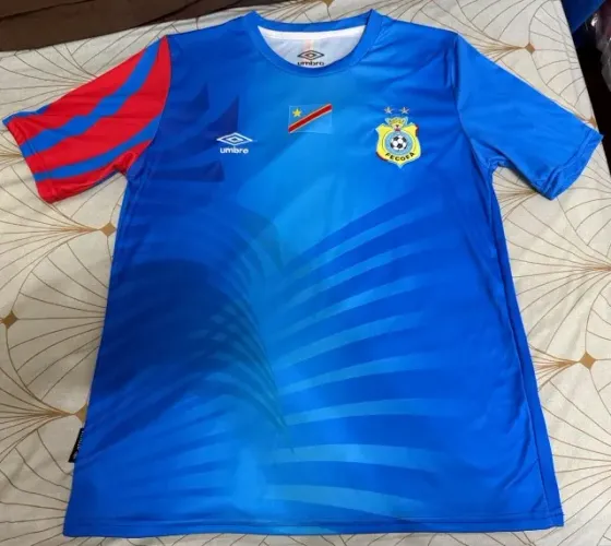 camisa umbro república democrática do congo 2023 home