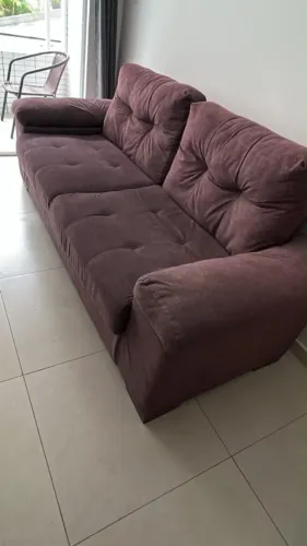 Sofá 3 lugares bem conservado PROMOÇÃO