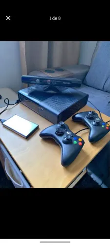 Xbox 360 slim desbloqueado com mais de 40 jogos no HD externo