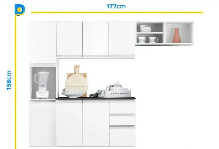 Cozinha modulada (usada)