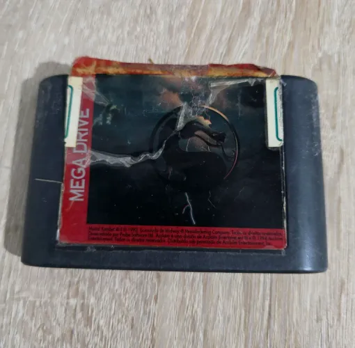 Mortal Kombat 2 original tec toy para Mega Drive