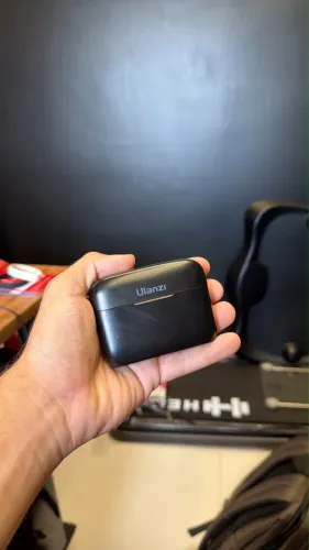 Microfone de Lapela Sem Fio Ulanzi Lightning para iPhone