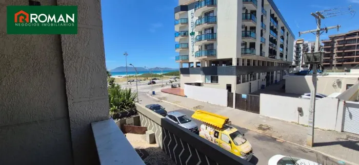 Apartamento com vista para o mar no Centro de Cabo Frio 3 quartos, frente