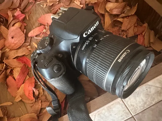 Câmera fotográfica cânon 