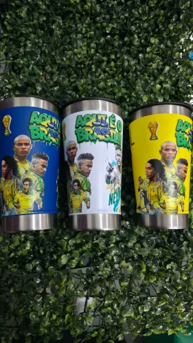 Copo Térmico Personalizado Lendas do Brasil