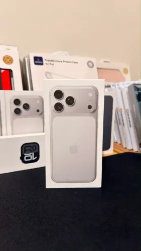 Iphone 17 Pro Max 256GB Silver disponível à pronta entrega