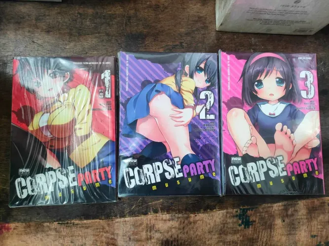 Mangá Corpse Party - Musume - Super raro!