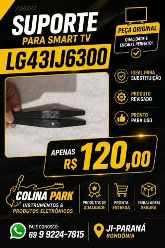 Suporte/Base/Pés Smart tv LG43ij6300