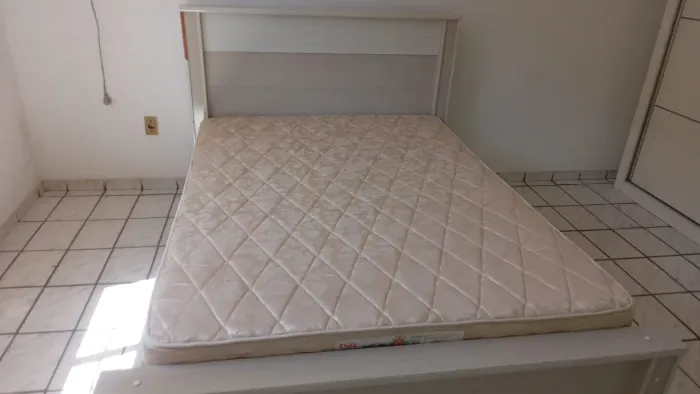 Cama casal com colchão ônix valor:600reais