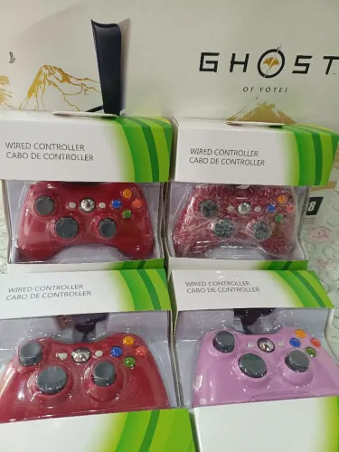 Controle Xbox 360 compatível com Pc