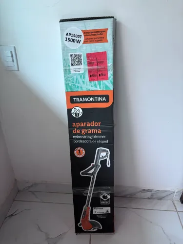 Aparador de grama Tramontina - 1500W - novo (na caixa)