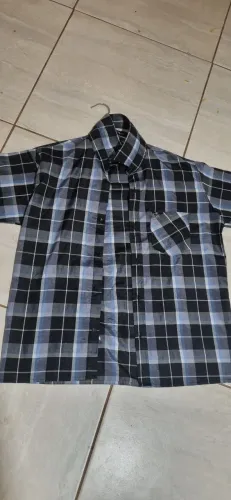 camiseta xadrez / quadriculada / festa junina - marca freemen - masculina - tamanho M