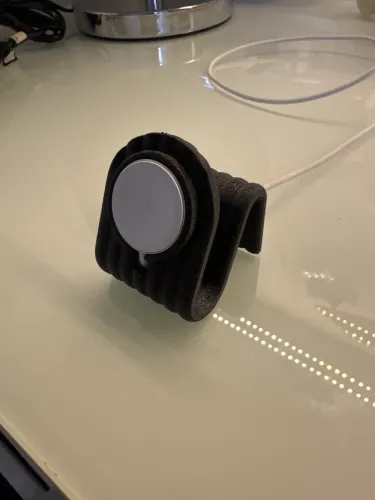 Suporte carregador Apple Watch impresso 3D