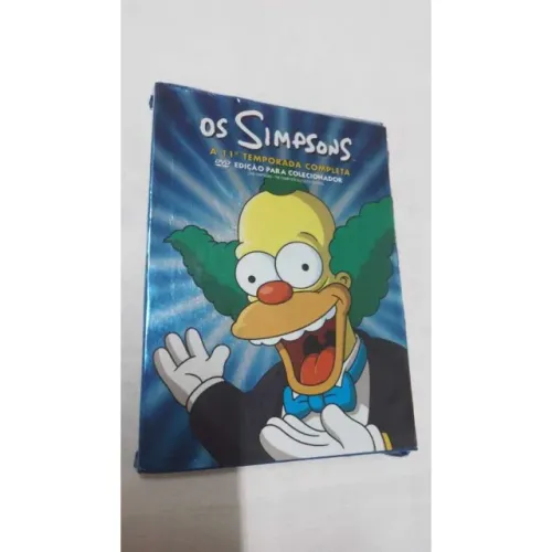 DVD Box Quadruplo Os Simpsons- A 11ª Temporada Completa - Edição Para Colecionador (23958)