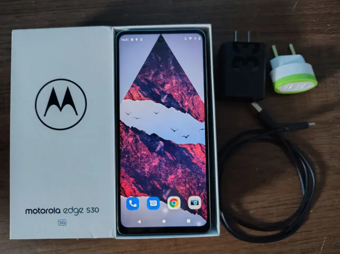 ? Moto Edge S30 12GB/256GB - Snapdragon 888+ | Tela 144Hz | Câmera 108MP | Top de Linha