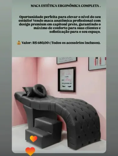 Maca Estética Ergonômica Completa