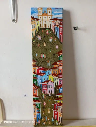 Márcio Sá artista naif da Bahia salvador Pelourinho
