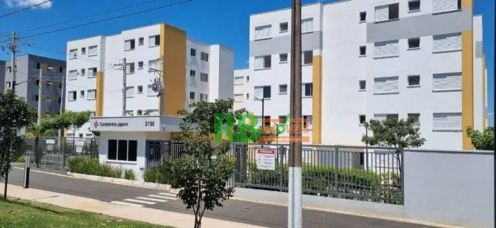 Apartamento com 2 dormitórios à venda, 47 m² por R$ 220.000 - Condomínio Jasmin - Paulínia