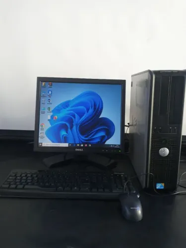 Computador Dell Core 2 Duo , 4gb de memória, hd 500gb, Windows 10 + pacote Office