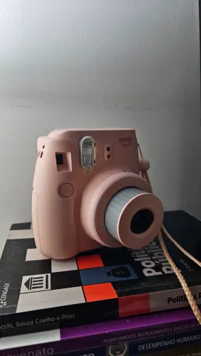 Câmera Instantânea Polaroid Fujifilm Instax Mini 8 Rosa em Excelente Estado