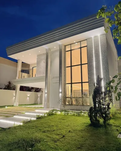 Belíssima residência neoclássica no Alphaville Ceará 2 - Residencial R2, aceitamos permuta