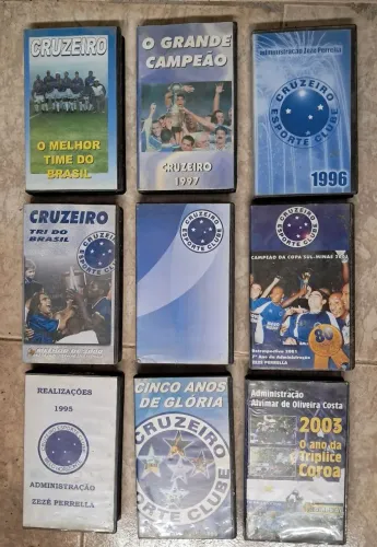 CRUZEIRO VHS HISTÓRIA-Gols-Doc