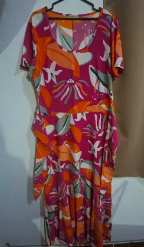vestido estampado